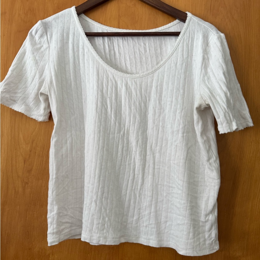 Neuflora Mallory top white
